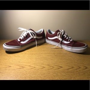Size 9 red Vans